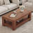 Wood Coffee Table with Shelf-120867941