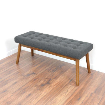 Delilah Modern Bench (Fabric) by Corrigan Studio