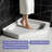 36" X 36" Neo-angle Single Threshold Acrylic Shower Base