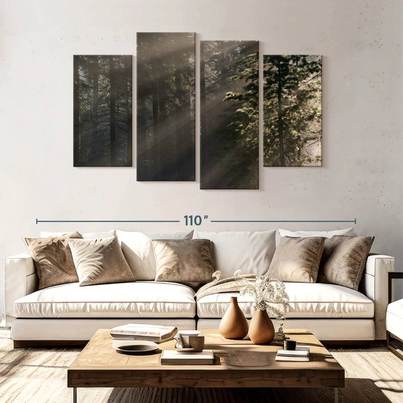 Alvord Sunlit Sequoia National Park, 54" H x 84" W