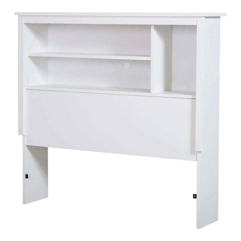 Raiden Twin Bookcase Headboard, White