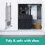 Robinet de cuisine hansgrohe Talis N HighArc, à 2 jets rétractables de style A avec sBox, 1,75 gal / min-49858999