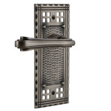 Craftsman Plate Passage (Hall & Closet) with Fleur Lever