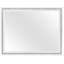 Miroir blanc exquis exquis pour une mise en valeur élégante