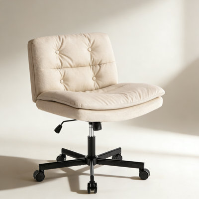 Larger Size 360° Swivel Home Office Desk Chair with Wheels