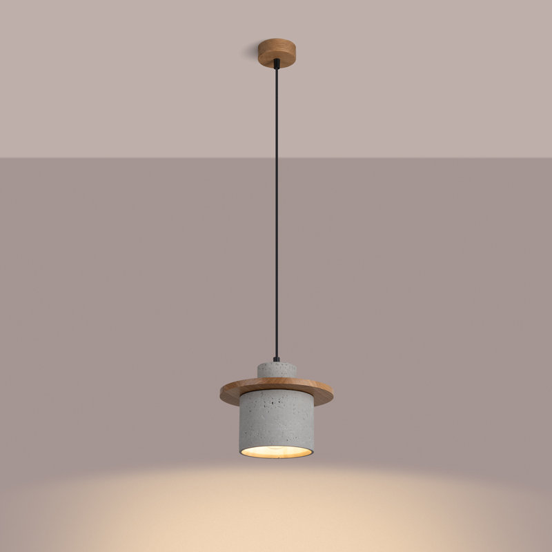 1 - Light Satin Black Pendant