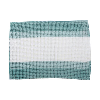 Tapis pour salle de bain en mélange de polyester Berke