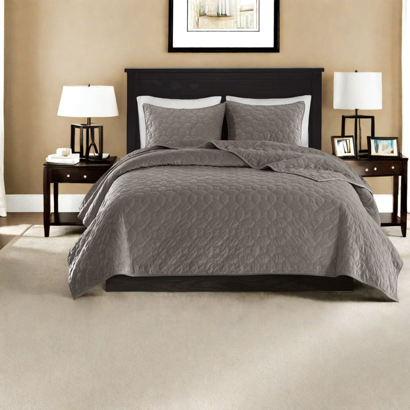 Ensembles de literie en velours luxueux, confort en mélange de coton, style moderne pour les chambres confortables