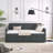 Daybed Trundle Upholstered Tufted Sofa Bed Waved Shape Arms