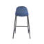 Tabouret de bar en velours Lazio avec pieds en fer-1882502422-1985942149