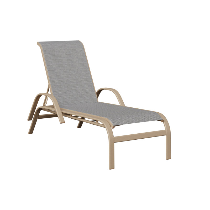 Chaise longue berlinoise berlinoise Sahara, Gris, Sahara moucheté
