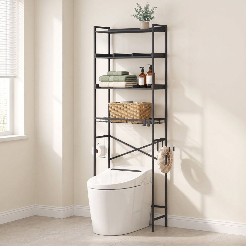 Rangement pour salle de bain Farmhouse, Noir