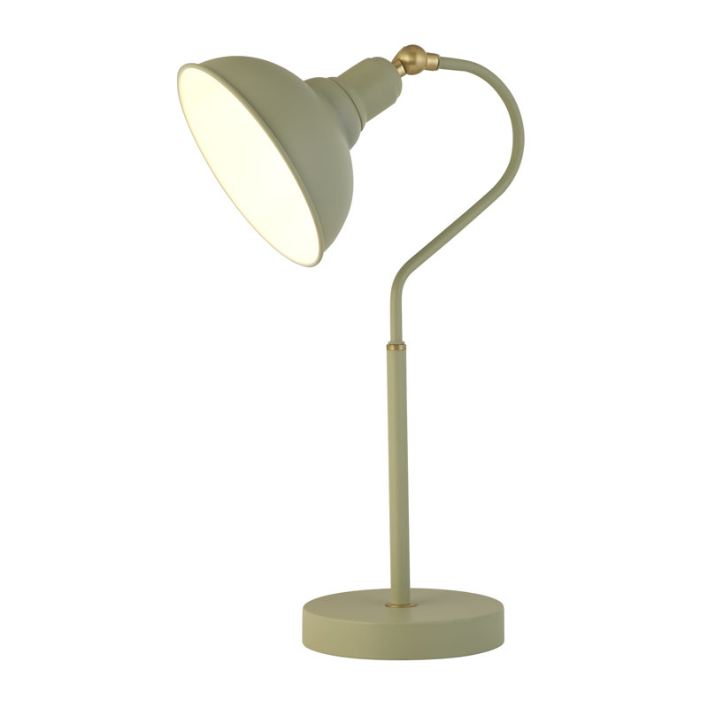Fue Metal Desk Lamp, Sage Green