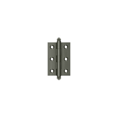 Deltana CH2517U26D 2-1/2" x 1-11/16" Hinge, w/ Ball Tips in Brushed Chrome Pair