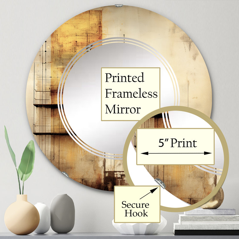 Miroir Zerita, 24 po x 24 po