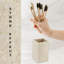 Porte-brosse à dents carré en résine-73644662