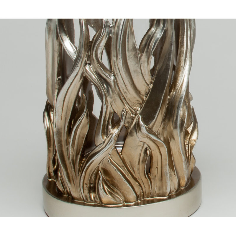 Table Vase, 17" H x 6.5" W x 6.5" D