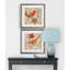 Oiseaux chanteurs - ensemble de 2 reproductions de cadres photo-27609973
