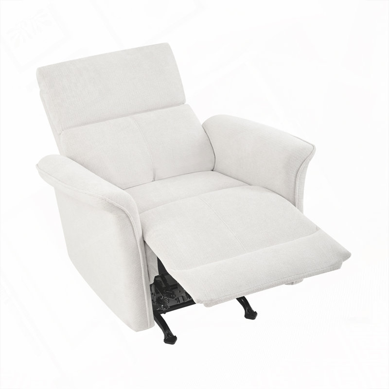 Fauteuil inclinable manuel en cuir synthétique