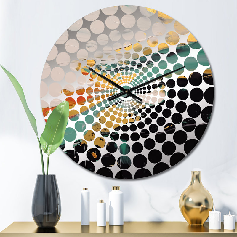 Rancano - Abstract Wall Clock, Small
