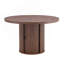 Table de salle à manger ronde avec rangement à double couche-1284970671
