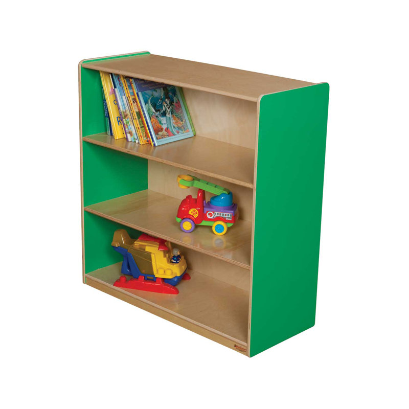 Étagère polyvalente Natural Environments, H 36 po x l 36 po x P 15 po, Vert pomme, Contre-plaqué