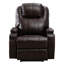 Fauteuil inclinable manuel en similicuir Alizee