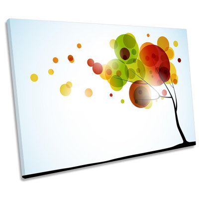 Abstract Tree - Wrapped Canvas Print