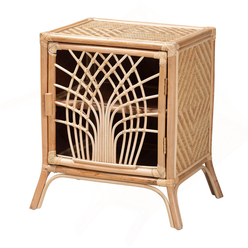 Nightstand With Interior Shelf