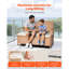 Banc de rangement extérieur en PE rotin 70Gal