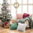 Chrismas Long Faux Fur Collection Faux Fur Reversible Throw Pillow-614333799-614333792