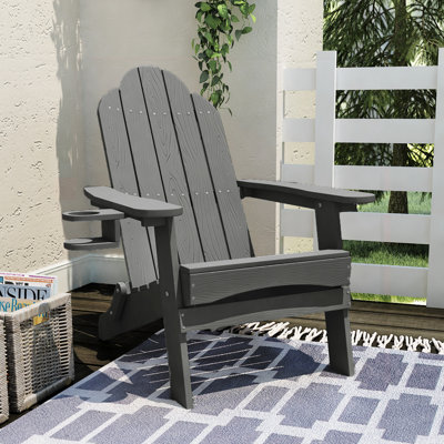 Emerico Foldable Outdoor Adirondack Chair