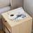 Nestl Wooden Rattan Nightstand End Table with Drawer-100255612-100866089