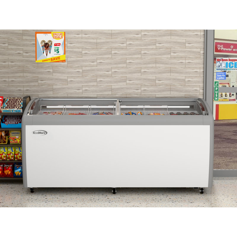 71 in. Commercial Ice Cream Display Freezer, 20 cu. ft. MCF-20C