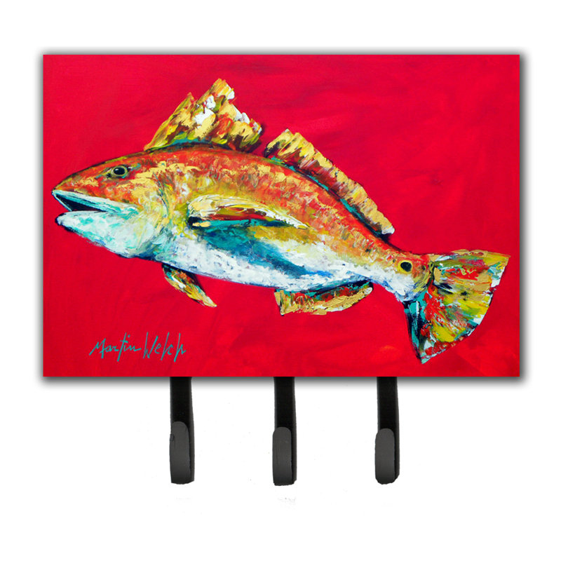 Porte-clés hoo woo red fish