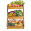 Alpen Home Wood Fruit Basket