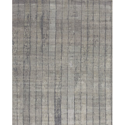 Mayfair Striped Area Rug in Blue