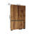 Modern Wardrobe with Numerous Shelves, Walnut & Anthracite, 53.1 x 82.7 x 20.5 inches | 100% Melamine Coated Chipboard, Wall-Mountable, Strong Plastic Legs | Stylish Storage Solution for Any Bedroom-301715555