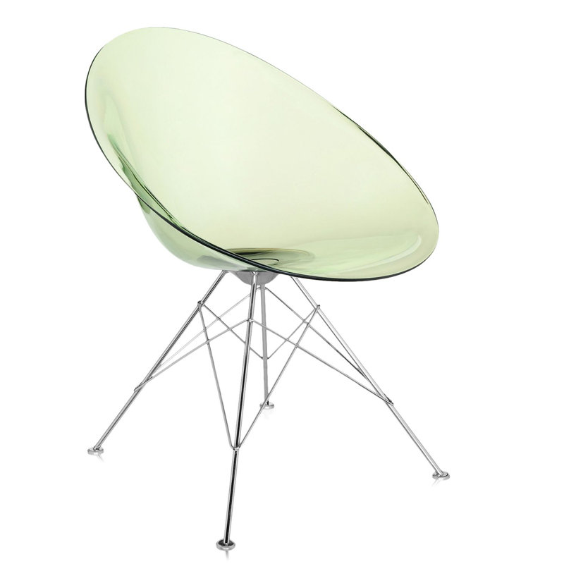 Ero|S| Swivel Chair, Legs, Opaque Glossy White