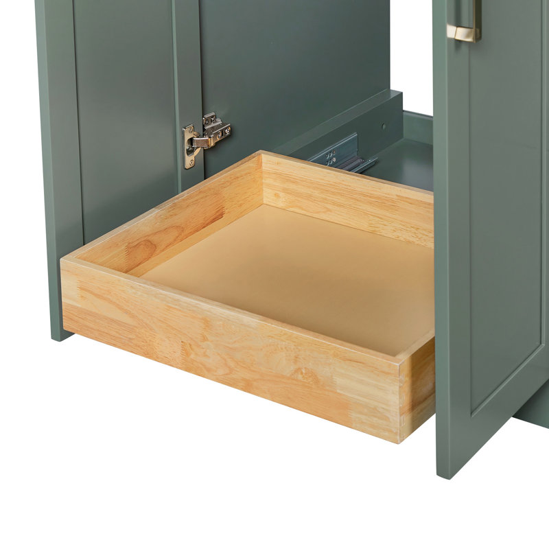   Base de meuble-lavabo simple 42 po Loren, Vintage Green