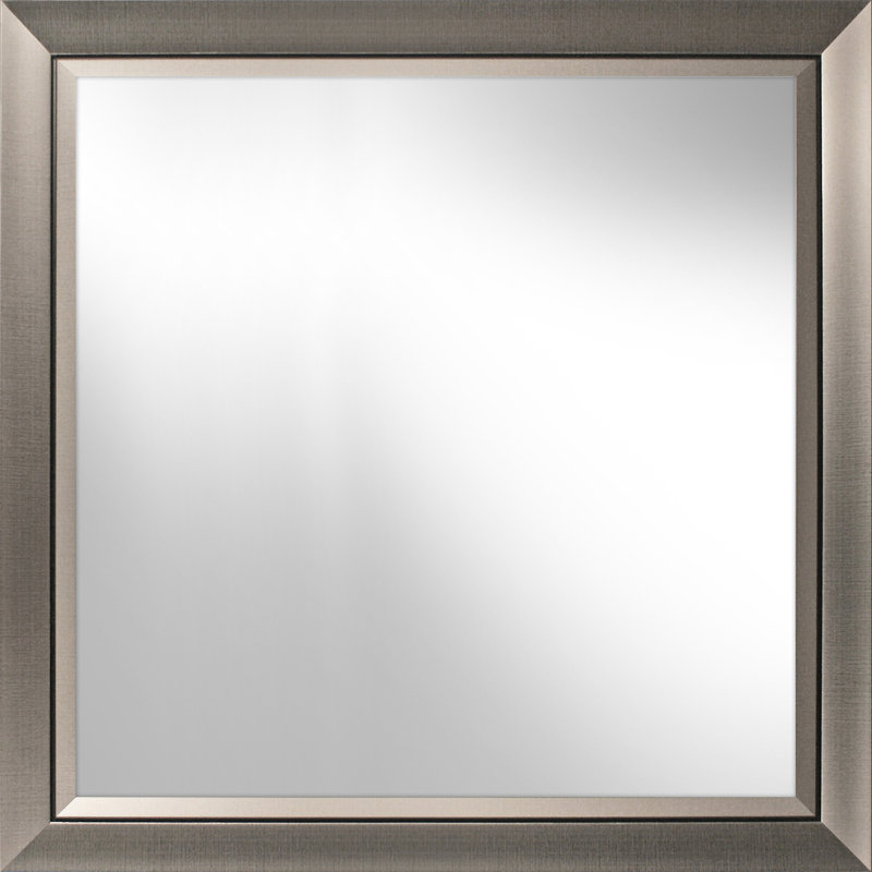 Rayfield Plastic Flat Leaning Mirror, Steel
