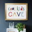 Toile encadrée de qualité supérieure Cool Kids Cave - prête à être accrochée-410645975-410645974
