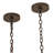 Dante 16 - Light Mahogany Bronze Kitchen Island Pendant