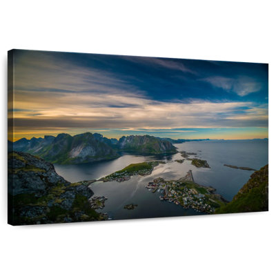 Paysage épique et norvégien