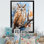 Owl Wise And Watchful prédateurs sur toile