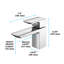 G Series Single Hole Bathroom Faucet with Drain Assembly-31300314