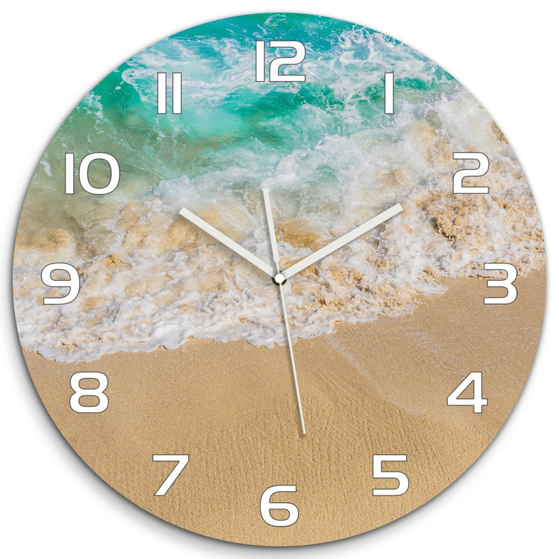 Jesamine Glass Wall Clock
