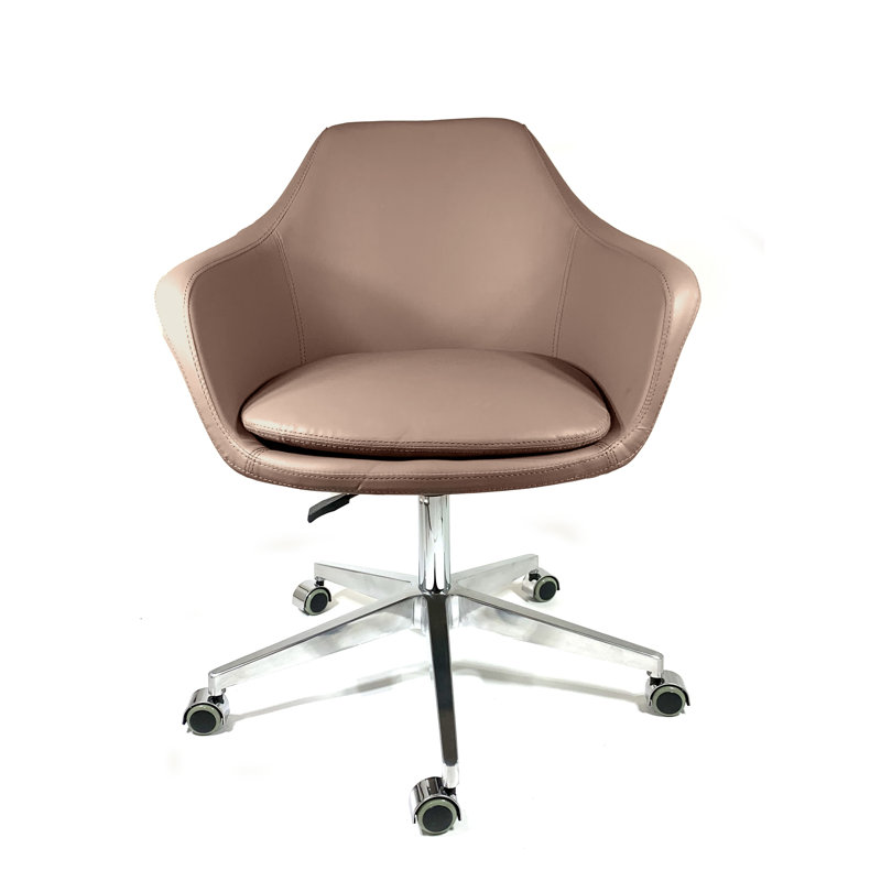 Chaise de bureau Maday, Taupe