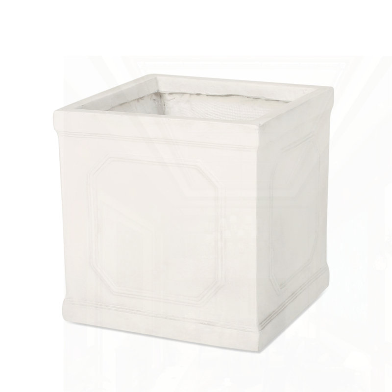 MGO PLANTER, 14" H x 13.75" W x 13.75" D