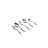 Cambridge Swirl Sand 89-Piece Flatware Set